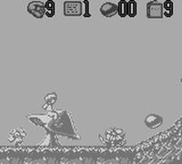 une photo d'Ã©cran de The Pagemaster sur Nintendo Game Boy